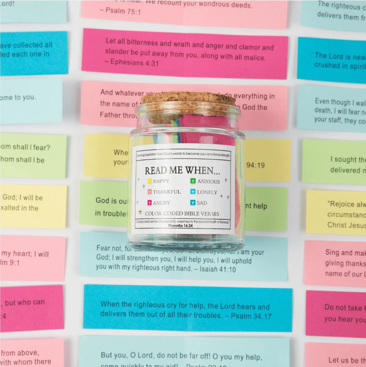 Bible Verse Jar Devon, Bible Verse Label Jar Ornament